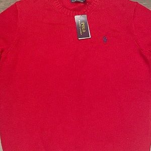 Unisex sweater by polo Ralph Lauren . Brand new with tag . Size small